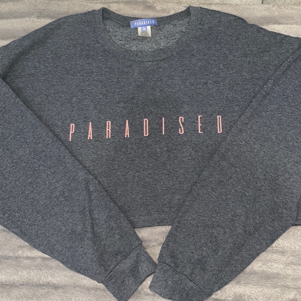 Cropped sweatshirt